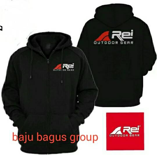 Gambar Jaket Zipper Rei outdoor gear - Hitam, XS dari bajubagusgroup undefined Tokopedia