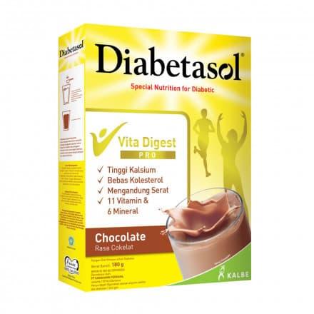 Gambar DIABETASOL Susu Rasa Coklat Dan Rasa Vanilla 180gram - Coklat dari APOTIK TAMAN KEBON JERUK undefined Tokopedia