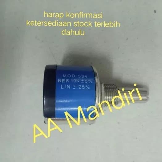 Gambar potensio meter visay spectrol mod 534 res 10k dari AA Mandiri Elc undefined Tokopedia