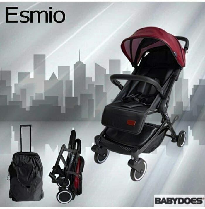 Jual Baby Does Esmio Stroller Kereta Dorong Bayi Bisa Dilipat Koper Stroler Jakarta Pusat Strollermurah Tokopedia