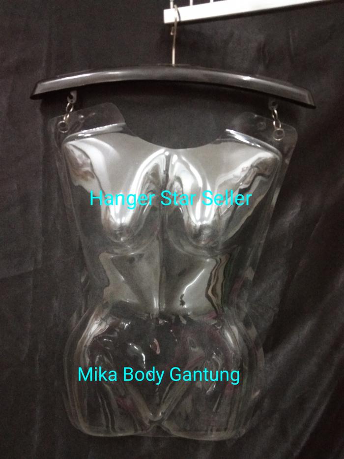 Gambar Body Mika Gantung Full Bening Cewek + Gantungan dari Hanger star seller undefined Tokopedia