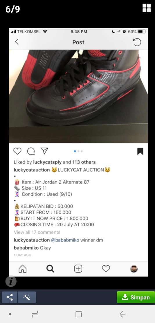 retro 2 alternate 87