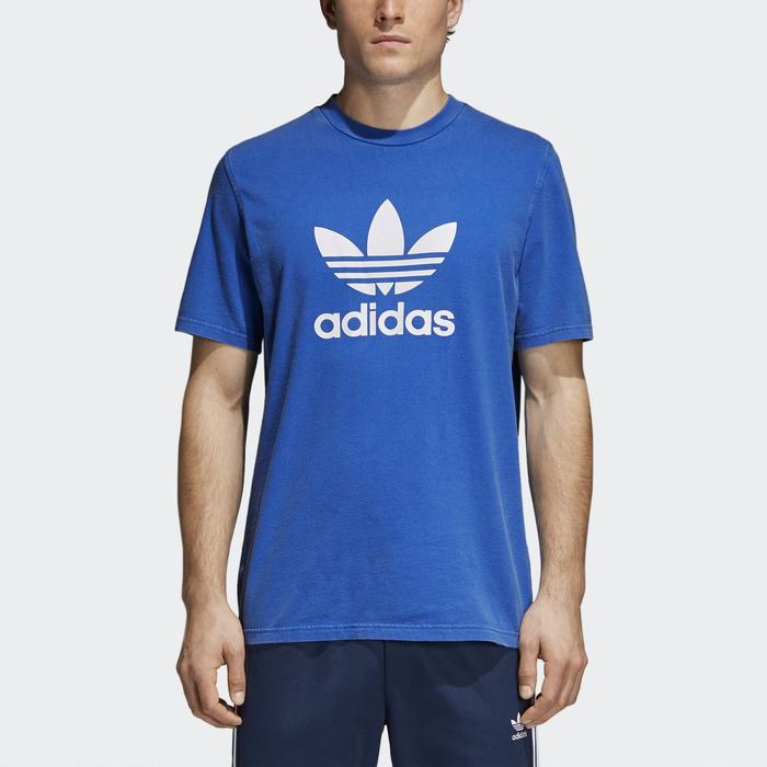 Gambar T-Shirt Kaos Adidas Trefoil - Biru, L dari R7 Gallery undefined Tokopedia