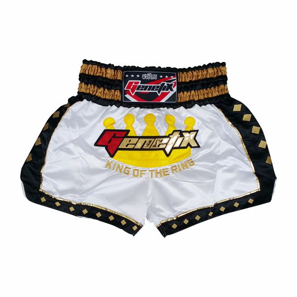 Gambar GENETIX MS0103 MUAY THAI SHORT Silver - XS dari ELITE MMA SHOP undefined Tokopedia