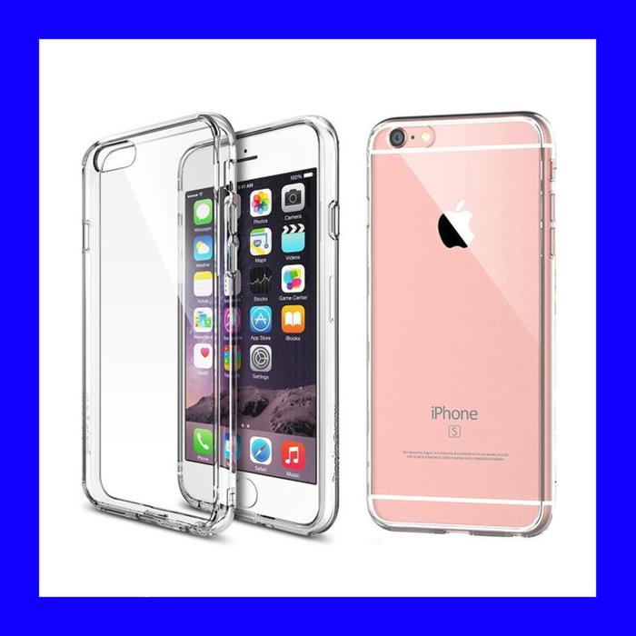 Gambar iPhone 6 - 6s - Clear Soft Case Casing Cover Transparan dari AnekaCasingHP undefined Tokopedia