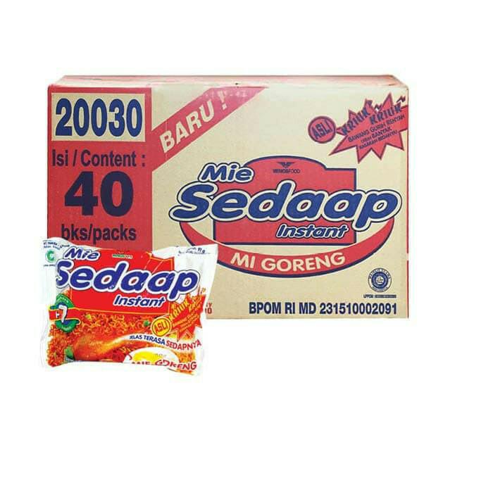 Jual Sedaap Mie Instant Goreng 90g Karton 40 Bungkus Kab Sleman Artha Mart Tokopedia