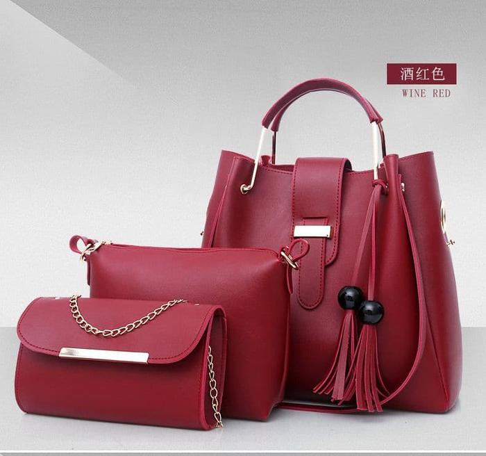 Gambar Promo OBRAL Tas 87652 Wanita Grosir Tas Batam Import Tas Murah Disc - Red dari Custome Shop undefined Tokopedia