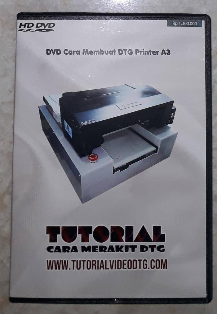 Gambar Video tutorial cara membuat memodifikasi DTG A3 L1800 dari Bounva Print undefined Tokopedia
