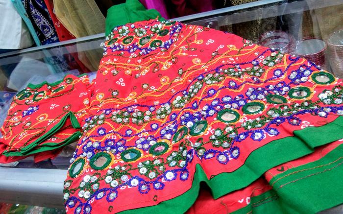 Gambar Baju india anak Chane choli harga promo - Orange dari MANNAT COLLECTION undefined Tokopedia