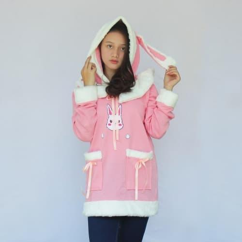 Jual Pink Sweatshirt Dress - Jakarta 