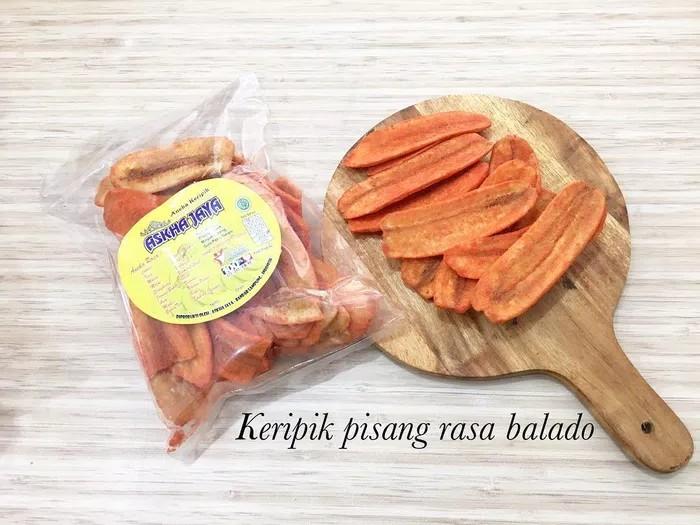 Gambar Keripik pisang balado askha jaya oleh oleh khas lampung dari aisya fashion shop undefined Tokopedia