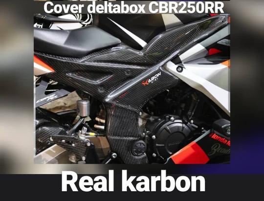 Jual KABON HONDA CBR250RR OLD Cover Deltabox Carbon - Kota