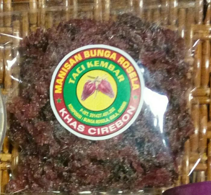 Gambar Manisan Bunga Rosela Taci Kembar - Dengan Gula dari Bede Snackworld undefined Tokopedia