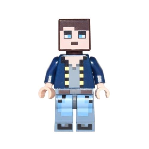 Jual Lego Minecraft Skin Pixelated, Dark Blue Jacket (853609
