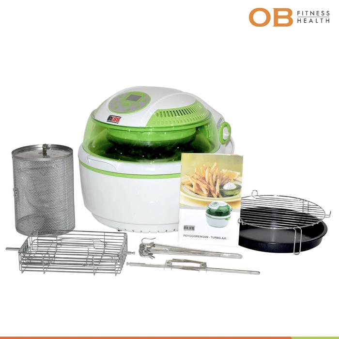 Gambar OB Fit Inline Turbo Air Fryer/Multi Cooker Alat Masak Sehat dari OB Fitness & Health undefined Tokopedia