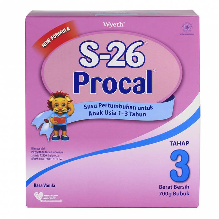 Gambar S-26 Procal Tahap 3 Vanilla 700 gram dari Mandiri Tronics undefined Tokopedia