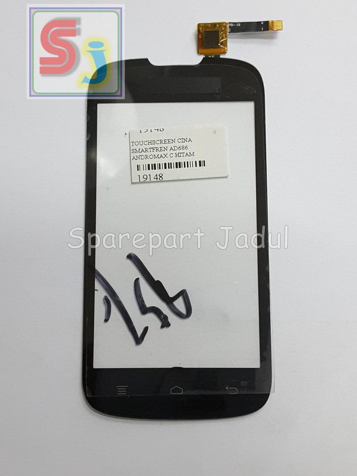 SPART'S TOUCHSCREEN CINA SMARTFREN AD686 ANDROMAX MAX C HITAM