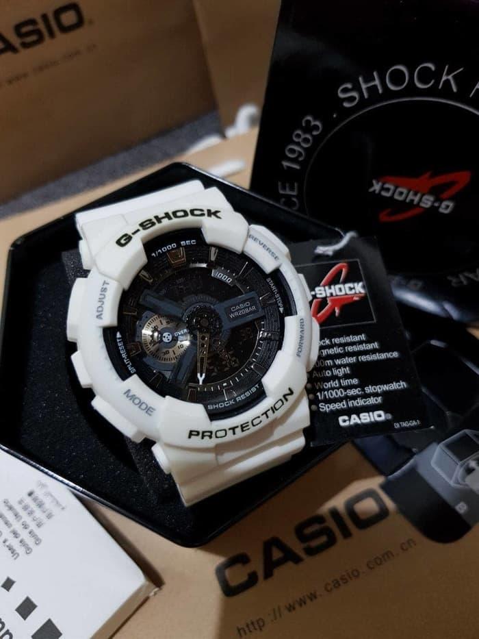 Casio Watches Box Jam Tangan G Shock Ga 110 White G Shock