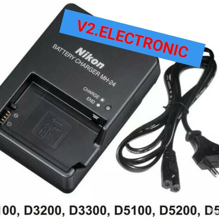 Jual Charger/Casan Camera DSLR Nikon D5200 Kota Administrasi