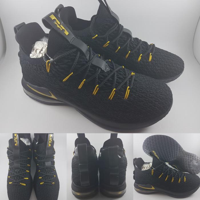 gold lebron 15
