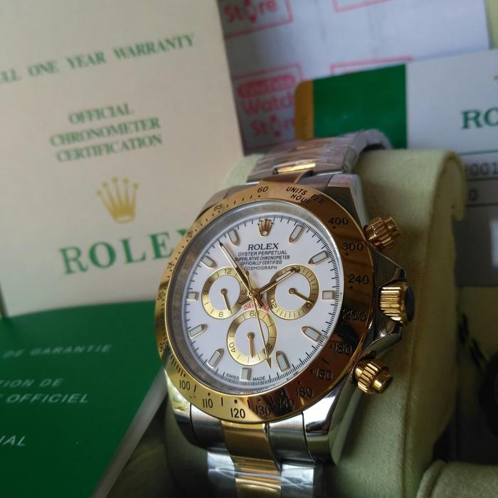 Jual jam tangan rolex daytona automatic 
