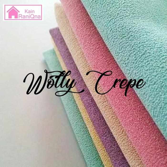 Jual Kain Wolly Crepe Meteran Dan Gulungan Kab Cirebon Raniqna Tokopedia Jual Kain Wolly Crepe Meteran Dan Gulungan Kab Cirebon Raniqna Tokopedia