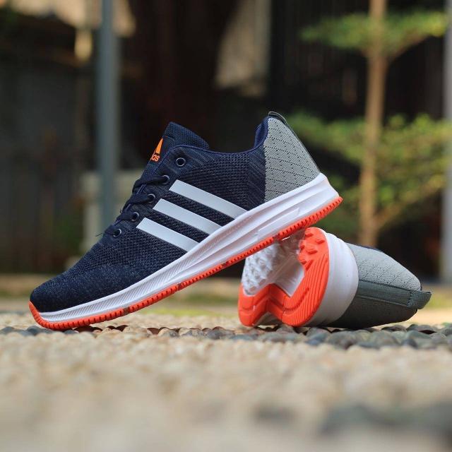 Jual Sepatu Adidas Running Pria /Lari Gym Fitness 0lahraga Biru Grey -  Jakarta Pusat - Polyphia | Tokopedia