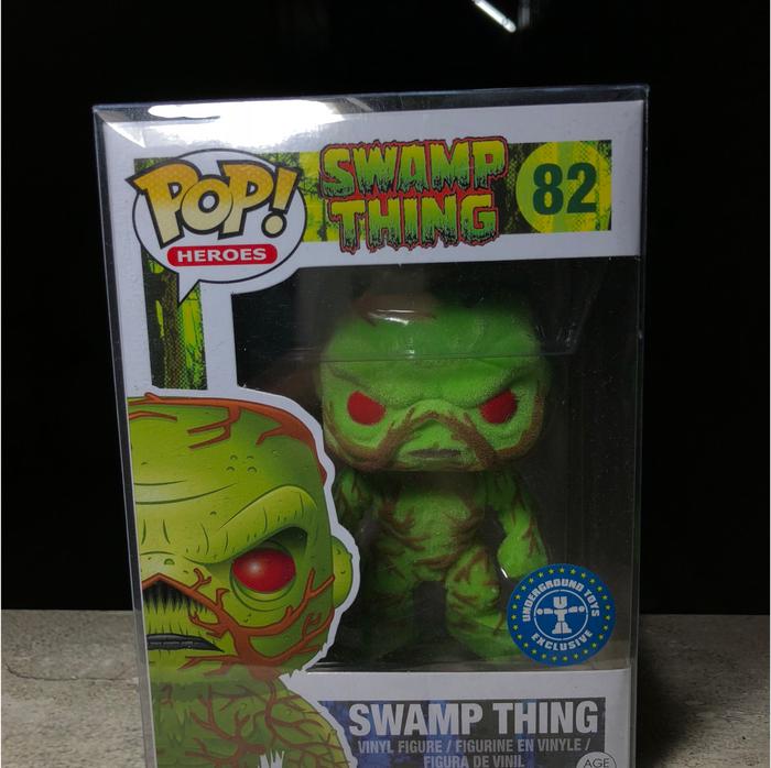 Jual Funko Swamp Thing (Flocked) Exclusive Karawang