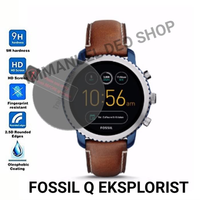 Jual Tempered Glass Smartwatch Fossil Q 
