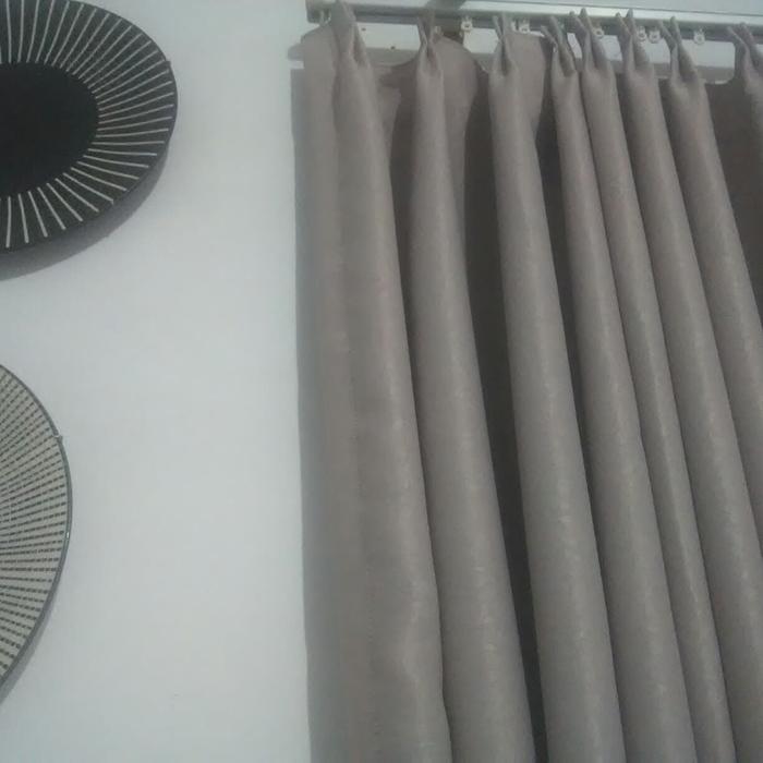 Gambar Custom blackout single pleat curtain dari la casa undefined Tokopedia