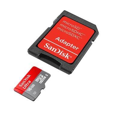 Adapter Sandisk Ultra Plus Sd Card Sandisk Micro SD C 10 Memory