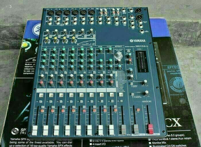 YAMAHA ミキサー 12CH MG124CX せつな