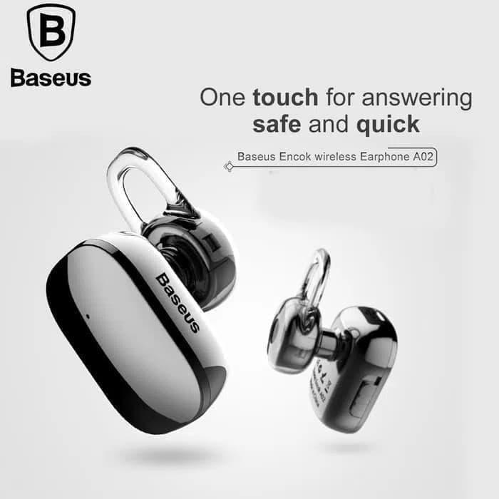 Gambar BASEUS ENCOK A02 Mini headset earphone bluetooth light weight original dari Rkaseshop undefined Tokopedia