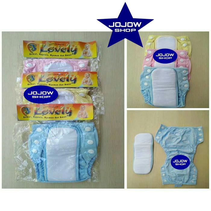 Gambar POPOK KLIK LAPIS PLASTIK TAHAN AIR LOVELY - S dari Jojowshop undefined Tokopedia
