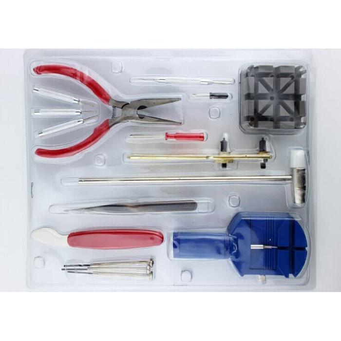 Gambar Alat Reparasi Service Servis Tool Kit Jam Tangan Buka Ganti Tali Jam dari FavoritMurah undefined Tokopedia
