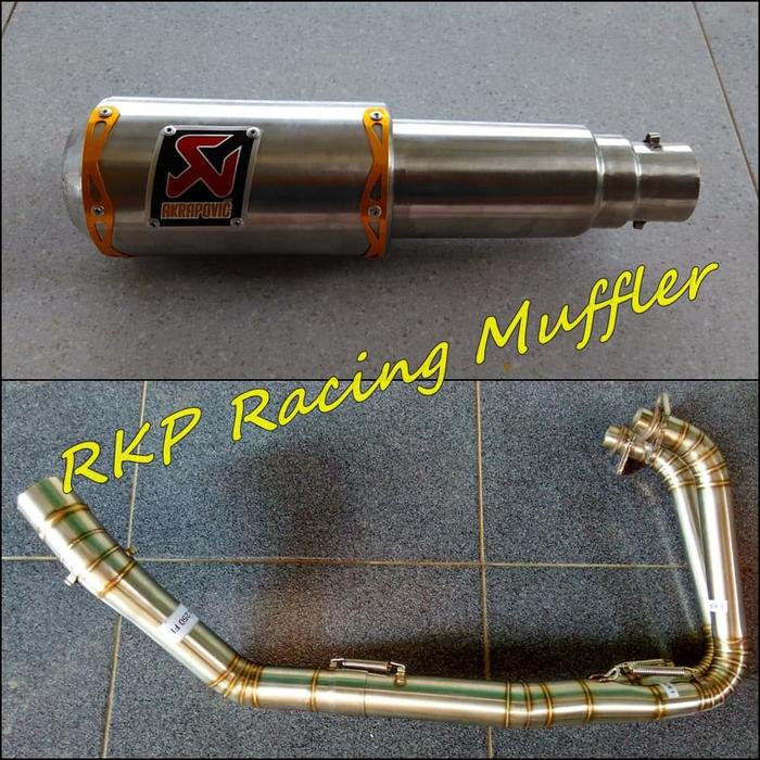Jual Knalpot Akrapovic gp m1 new for CBR250RR Ninja 250 R Fi R25