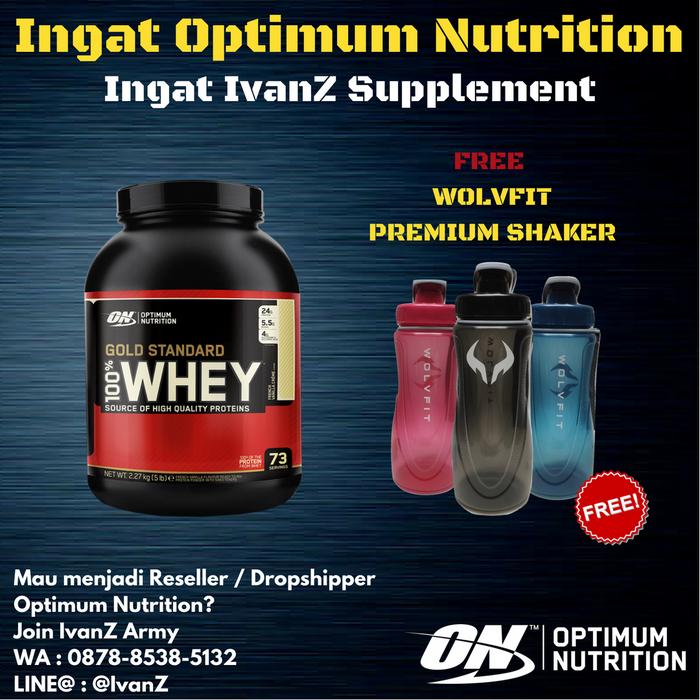 Jual Whey Gold Standard 5 lbs Optimum Nutrition D - Jakarta ...