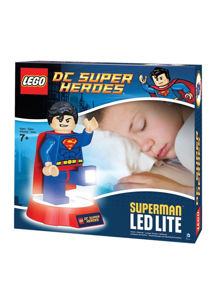 Gambar Lego Led Lite Superman Superheroes Super heroes Desk Lamp Sleep dari Brickz Project undefined Tokopedia