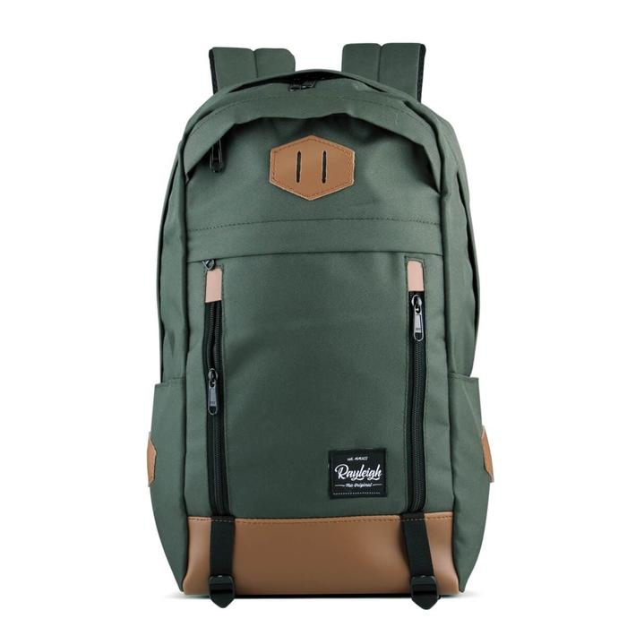 Gambar TAS RANSEL / TAS LAPTOP DAYPACK UNISEX - RELBE 01 - Hijau dari BePung undefined Tokopedia