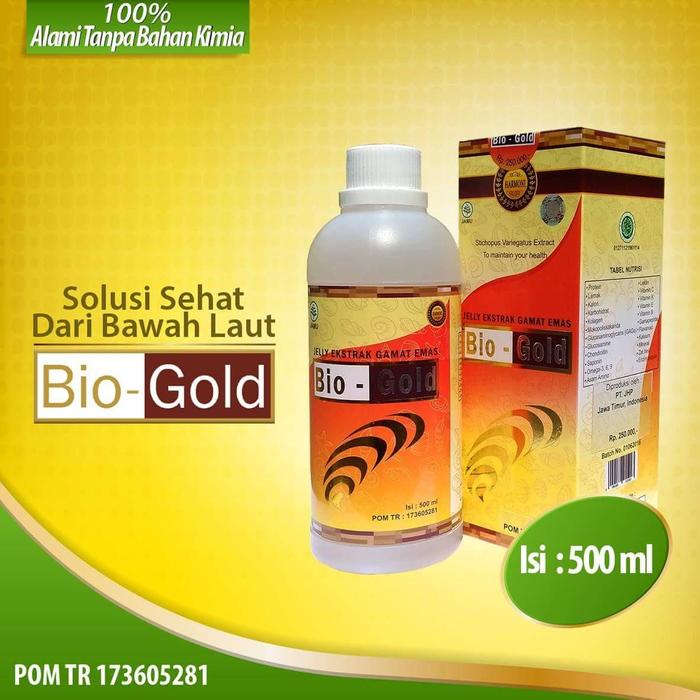 Gambar Jelly Gamat Bio Gold 500 ml |Obat Maag, Kolesterol, Nyeri Sendi, Lupus dari Etamilku Official undefined Tokopedia