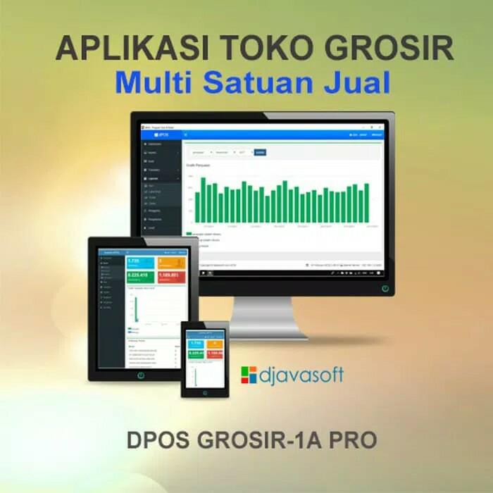 Gambar SOFTWARE PENJUALAN TOKO GROSIR MULTI SATUAN JUAL dari AYU Kosme undefined Tokopedia