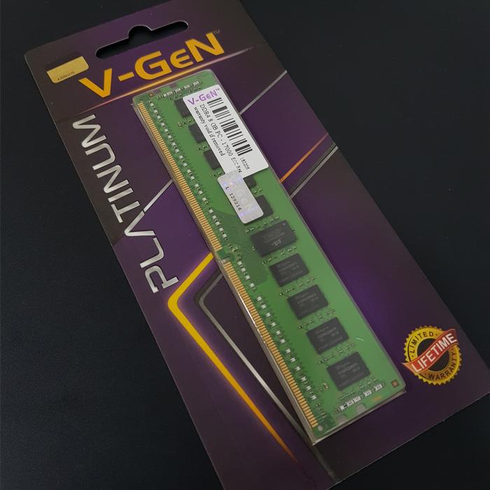 Jual DDR4 8GB PC-17000/2133Mhz ECC Registered V-GeN Memory Server
