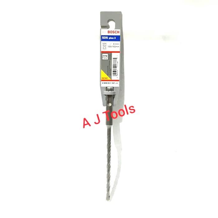 Gambar ORIGINAL BOSCH Mata Bor Beton 6 x 100 / 160 mm SDS Plus 3 dari ANUGRAH JAYA TOOL undefined Tokopedia