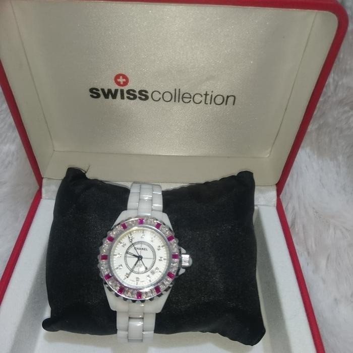 Jual Chanel J12 White Ceramic Ruby Pink 
