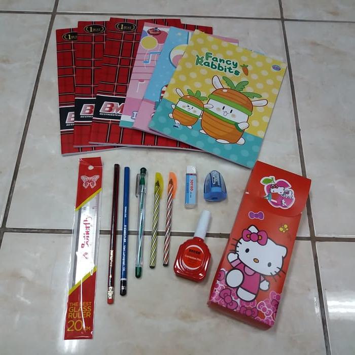 Gambar Paket Alat Tulis 5 / Paket Alat Tulis Sekolah 5 dari HM Stationary undefined Tokopedia
