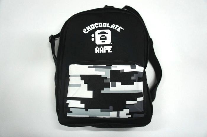 bape chocoolate backpack