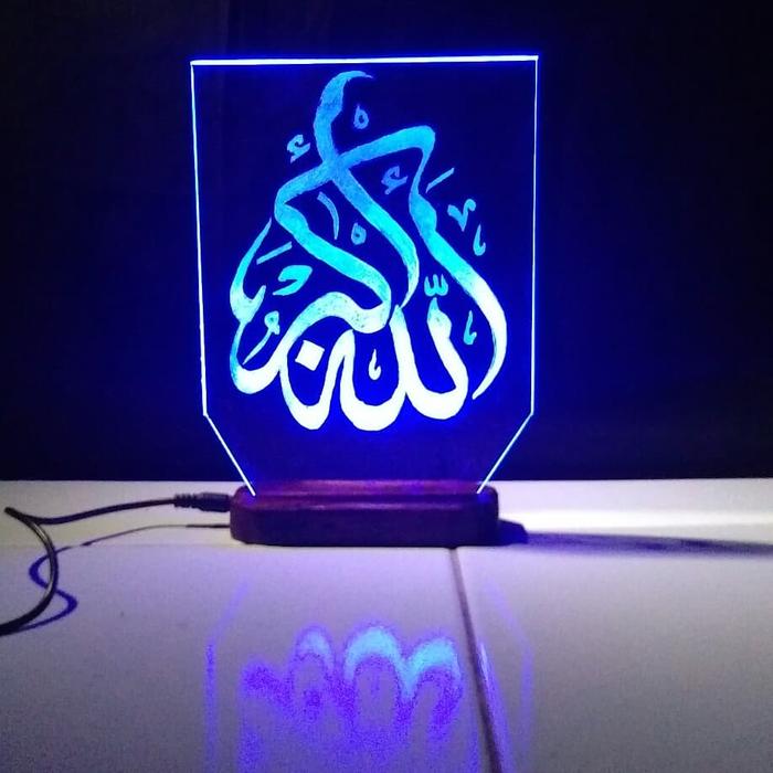 Jual Lampu Akrilik Kaligrafi Jakarta Utara Tutyseller Tokopedia