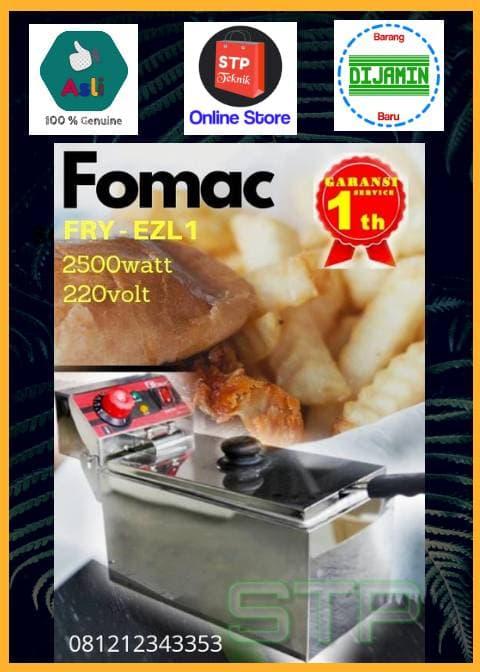 Gambar Deep Fryer Fomac FRY-EZL1 Penggorengan Listrik Penggorengan kentang dari stpteknik undefined Tokopedia