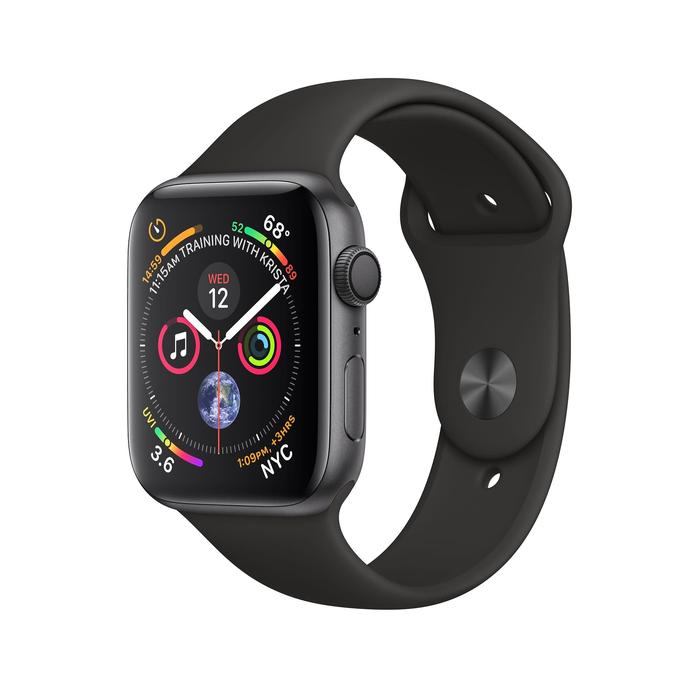 Jual Apple Watch Series 4 GPS 40mm Space Gray Aluminum Black Sport Band -  Sport - Jakarta Pusat - chocoapple | Tokopedia