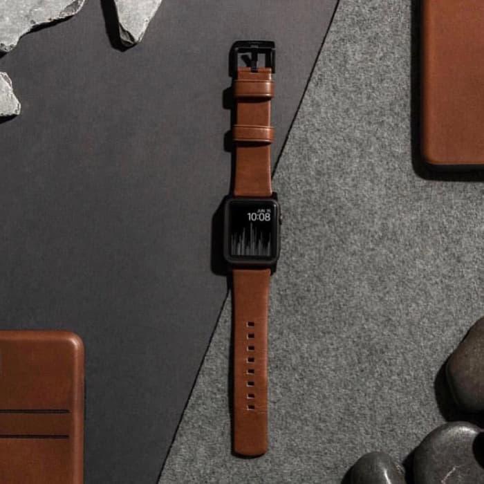 Jual Leather Strap Apple Watch 42mm /44mm NOMAD Modern Build